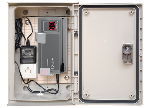 屋外専用防水BOX付中継機